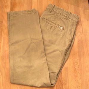 Levi Mens Khaki Pants W33/L32